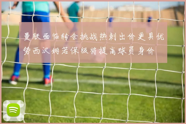 曼联面临转会挑战热刺出价更具优势西汉姆若保级将提高球员身价